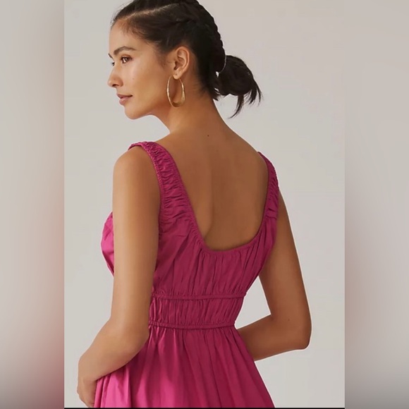 Anthropologie En Saison Sleeveless Scoop-Neck Midi Dress - Picture 10 of 17